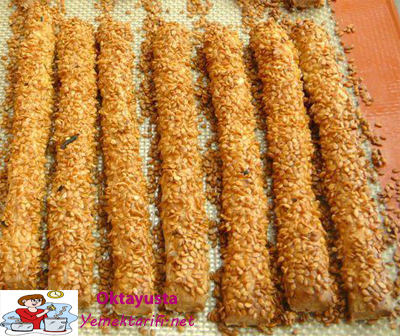 susamli kraker