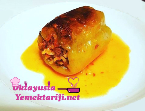 firinda kiymali biber dolmasi