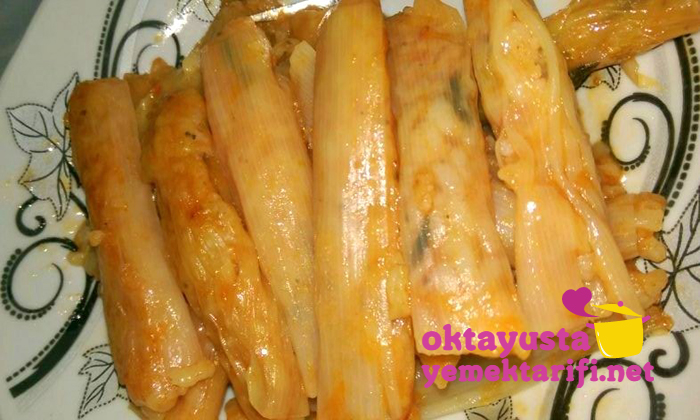 Kıymalı Pırasa Dolması Tarifi